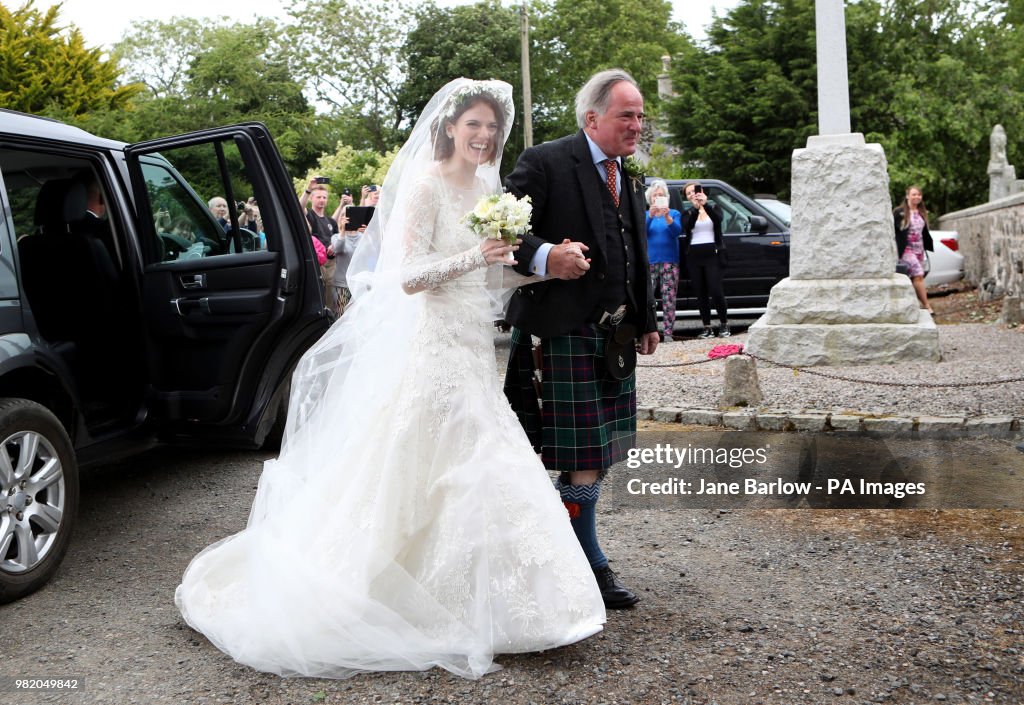 Kit Harington and Rose Leslie wedding