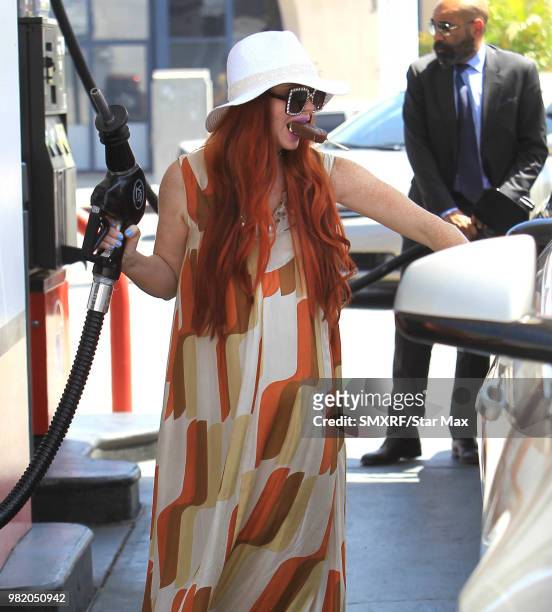 Phoebe Price is seen on June 22, 2018 in Los Angeles, CA.
