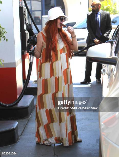 Phoebe Price is seen on June 22, 2018 in Los Angeles, CA.