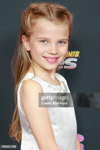 Caitlin Reagan attends the 2018 Radio Disney Music Awards at Loews Hollywood Hotel on June 22, 2018 in Hollywood, California.