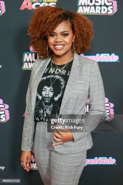 Dara Renee attends the 2018 Radio Disney Music Awards at Loews Hollywood Hotel on June 22, 2018 in Hollywood, California.