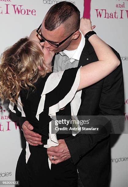 Actress Melissa Joan Hart and husband Mark Wilkerson attend the "Love, Loss, and What I Wore" new cast member celebration at Pio Pio 8 on April 1,...