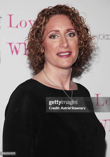 Actress Judy Gold attends the "Love, Loss, and What I Wore" new cast member celebration at Pio Pio 8 on April 1, 2010 in New York City.