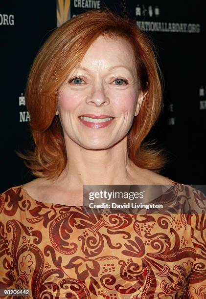 Actress Frances Fisher attends the National Lab Day Kick-Off Dinner at the Luxe Hotel on April 1, 2010 in Los Angeles, California.