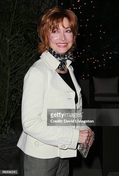 Actress Sharon Lawrence attends the National Lab Day Kick-Off Dinner at the Luxe Hotel on April 1, 2010 in Los Angeles, California.