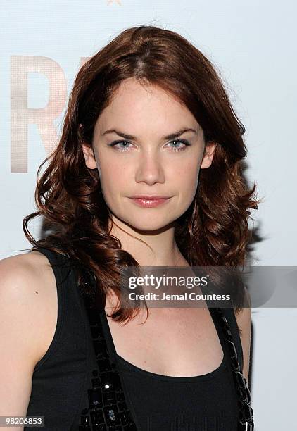 Actress Ruth Wilson attends the Broadway opening of "RED" at the John Golden Theatre on April 1, 2010 in New York City.