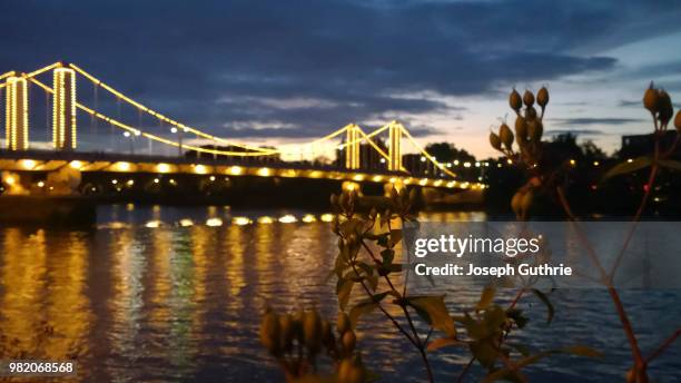 [bridge]over[water] - joseph guthrie stock-fotos und bilder