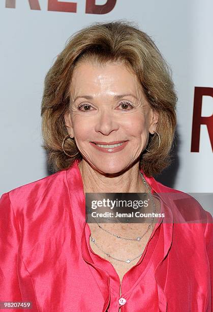 Actress Jessica Walter attends the Broadway opening of "RED" at the John Golden Theatre on April 1, 2010 in New York City.