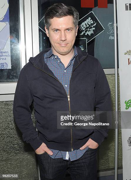 Actor Chris Parnell attends the premiere of "Breaking Upwards" at the IFC Center on April 1, 2010 in New York City.