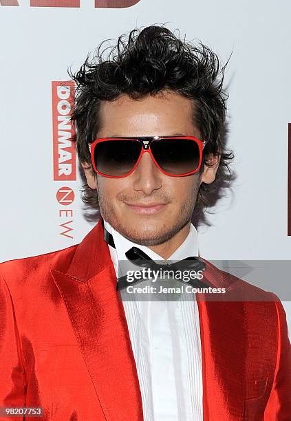 Frankie Grande attends the Broadway opening of "RED" at the John Golden Theatre on April 1, 2010 in New York City.