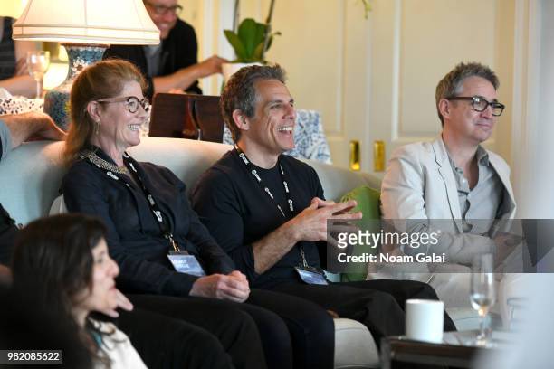 Ben Stiller and Donal Lardner Ward attend the Mentor Brunch at the 2018 Nantucket Film Festival - Day 4 on June 23, 2018 in Nantucket, Massachusetts.