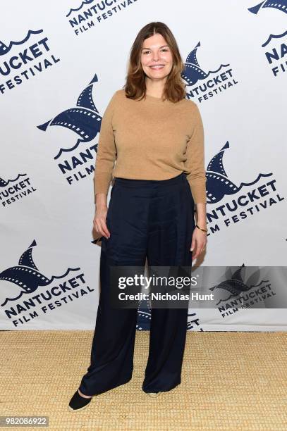 Jeanne Tripplehorn attends Women Behind the Words at the 2018 Nantucket Film Festival - Day 4 on June 23, 2018 in Nantucket, Massachusetts.