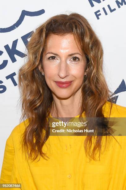 Alysia Reiner attends Women Behind the Words at the 2018 Nantucket Film Festival - Day 4 on June 23, 2018 in Nantucket, Massachusetts.