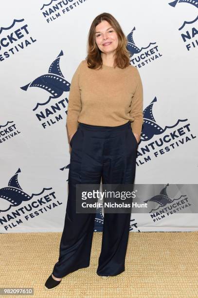 Jeanne Tripplehorn attends Women Behind the Words at the 2018 Nantucket Film Festival - Day 4 on June 23, 2018 in Nantucket, Massachusetts.