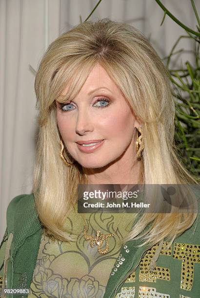 Actress Morgan Fairchild attends the National Lab Day Kick-Off Dinner hosted by the Creative Coalition and National Lab Day promoting student...