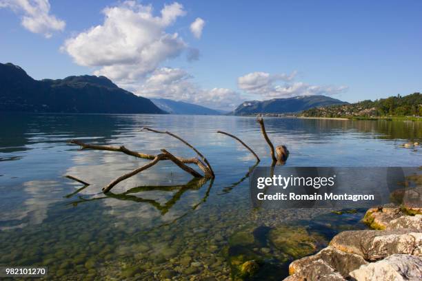 le lac du bourget - bourget stock pictures, royalty-free photos & images