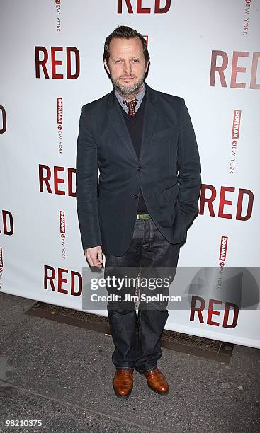 Rob Ashford attends the opening night of "RED" on Broadway at the Golden Theatre on April 1, 2010 in New York City.
