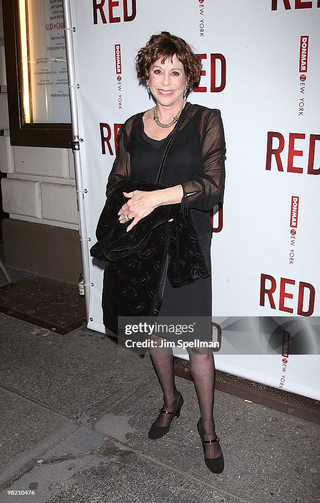 "RED" Broadway Opening Night - Arrivals & Curtain Call