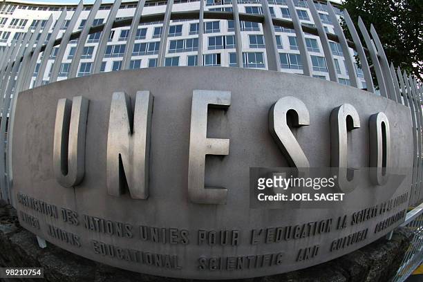 Photo taken on September 18, 2009 shows the United Nations Educational, Scientific and Cultural Organisation headquarters in Paris. Envoys to the...