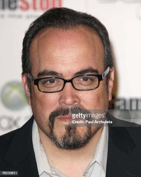 Actor David Zayas arrives at the Xbox 360 Tom Clancy's "Splinter Cell Conviction" premiere at Les Deux on April 1, 2010 in Hollywood, California.