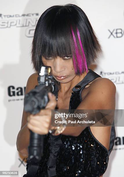 Actress Bai Ling arrives at the Xbox 360 Tom Clancy's "Splinter Cell Conviction" premiere at Les Deux on April 1, 2010 in Hollywood, California.