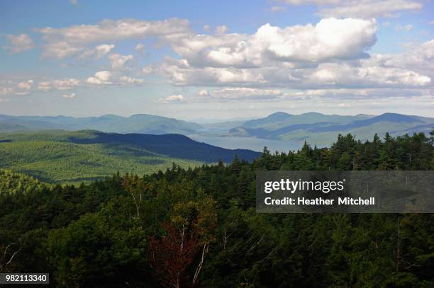 prospect mountain - lake george new york stock pictures, royalty-free photos & images