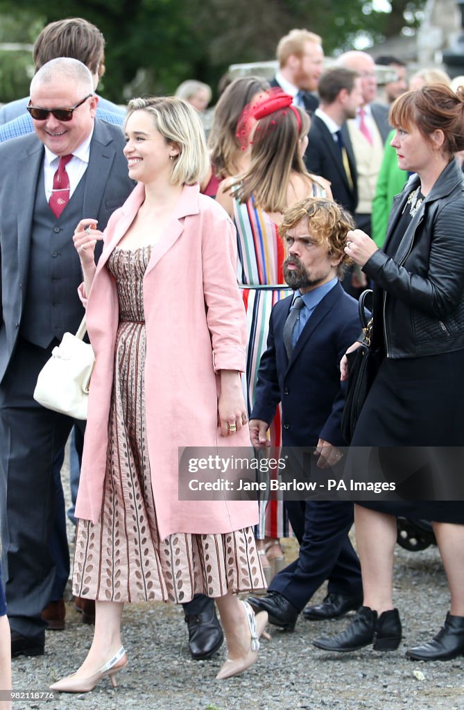 Kit Harington and Rose Leslie wedding