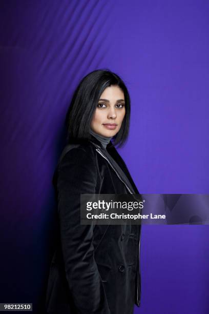 Fashion designer Rachel Roy poses for a portrait session in New York City in 2009.