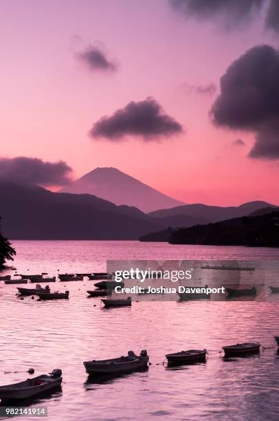 mount fuji - dawn davenport stock pictures, royalty-free photos & images