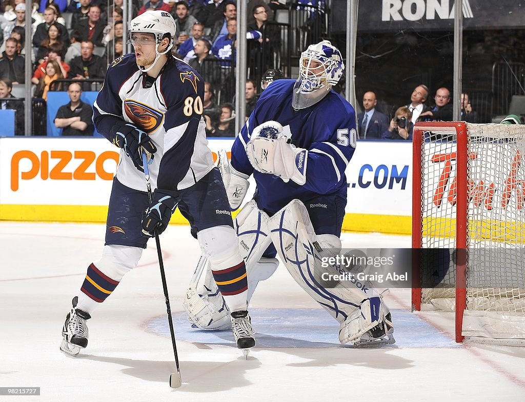 Atlanta Thrashers v Toronto Maple Leafs