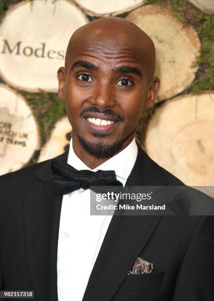 Mo Farah attends the Horan And Rose Charity Event held at The Grove on June 23, 2018 in Watford, England.