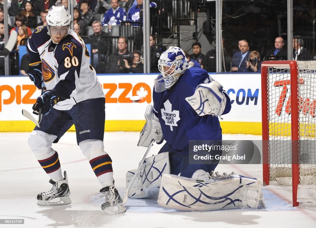 Atlanta Thrashers v Toronto Maple Leafs