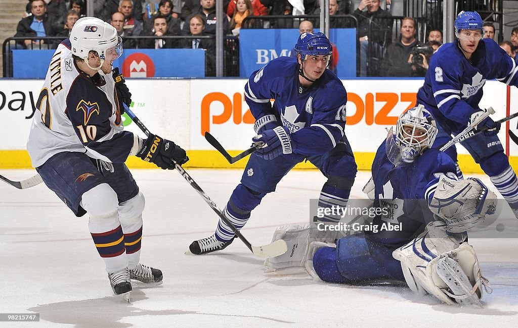 Atlanta Thrashers v Toronto Maple Leafs