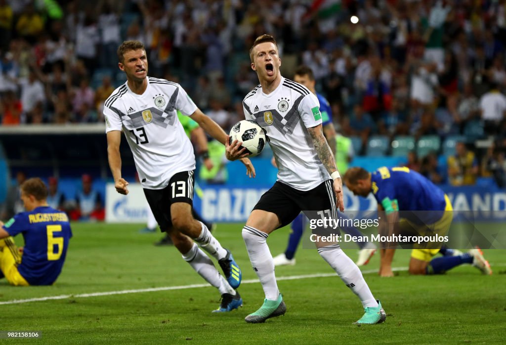 Germany v Sweden: Group F - 2018 FIFA World Cup Russia