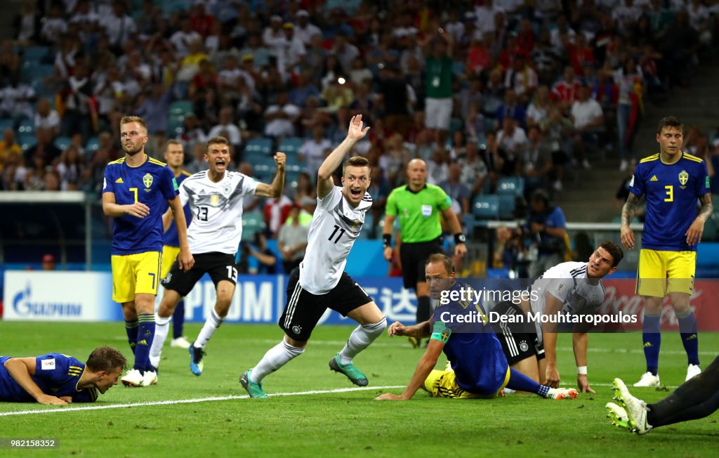 Germany v Sweden: Group F - 2018 FIFA World Cup Russia