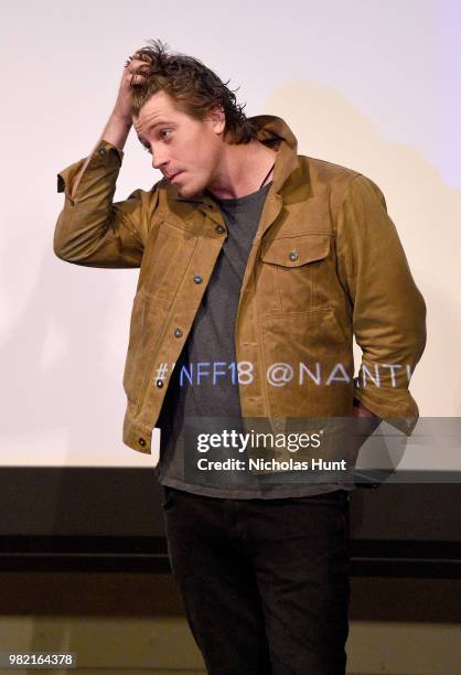 Garrett Hedlund attends the screening of 'Burden' at the 2018 Nantucket Film Festival - Day 4 on June 23, 2018 in Nantucket, Massachusetts.