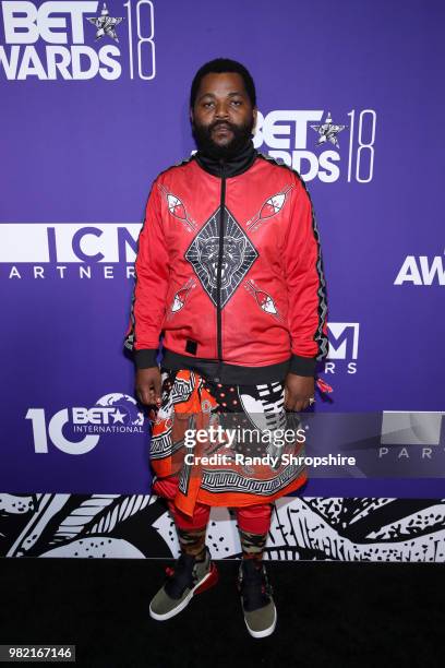 Sjava attends The Late Night Brunch during the 2018 BET Experience at OUE Skyspace LA on June 21, 2018 in Los Angeles, California.