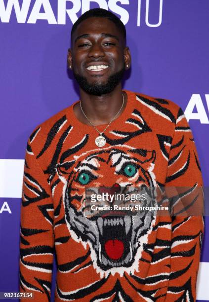 Kwame Boateng attends The Late Night Brunch during the 2018 BET Experience at OUE Skyspace LA on June 21, 2018 in Los Angeles, California.