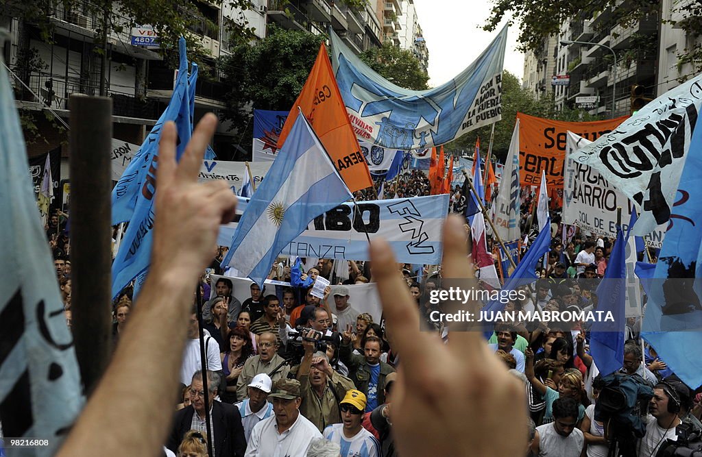 Argentine social organizations and war v