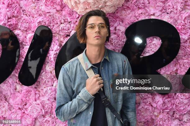 Will Peltz attends the Dior Homme Menswear Spring/Summer 2019 show as part of Paris Fashion Week on June 23, 2018 in Paris, France.
