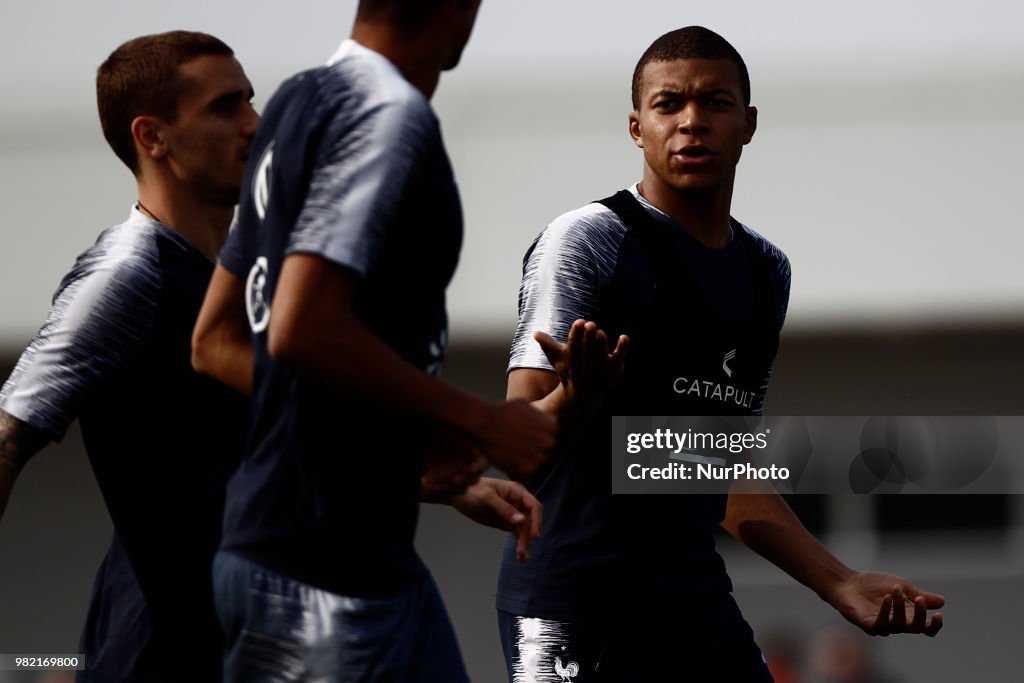 France Training Session