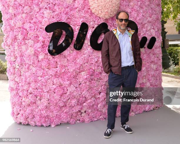 Luca Guadagnino attends the Dior Homme Menswear Spring/Summer 2019 show as part of Paris Fashion Week on June 23, 2018 in Paris, France.