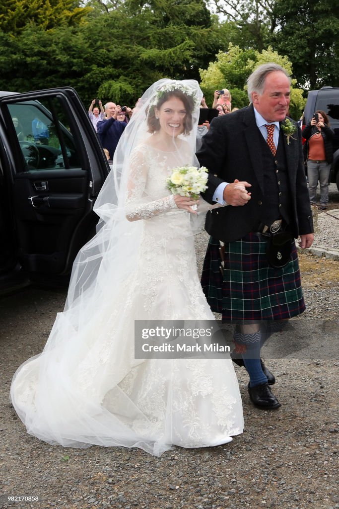 Kit Harington and Rose Leslie Wedding Sightings