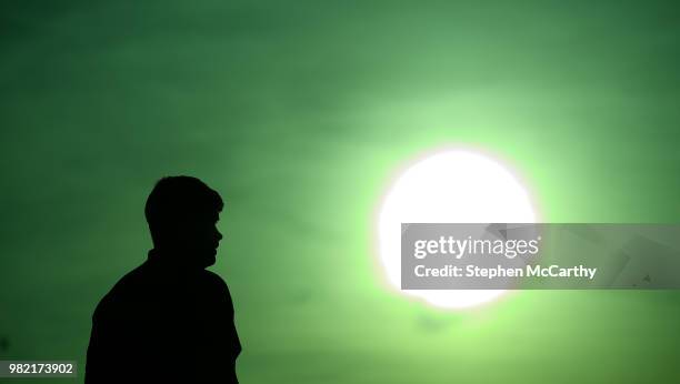 Cork , Ireland - 23 June 2018; Kerry manager Eamonn Fitzmaurice during the Munster GAA Football Senior Championship Final match between Cork and...