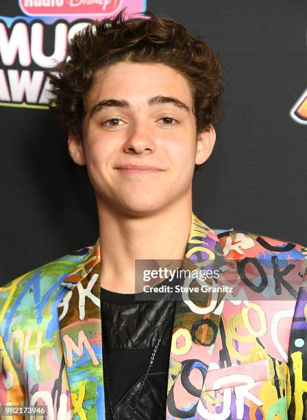 Joshua Bassett arrives at the 2018 Radio Disney Music Awards at Loews Hollywood Hotel on June 22, 2018 in Hollywood, California.