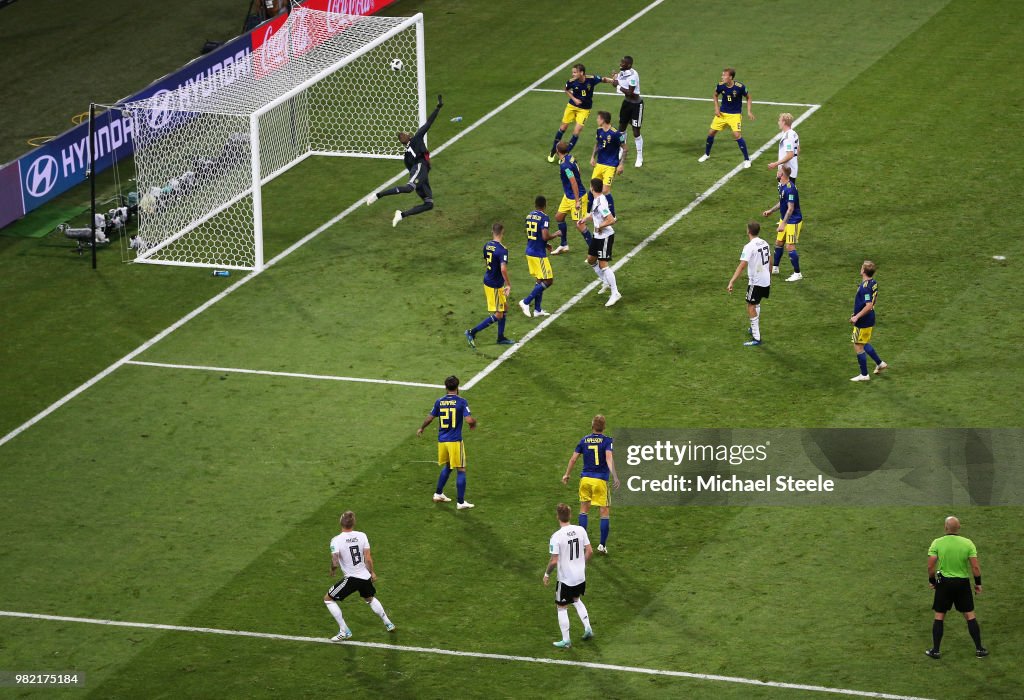 Germany v Sweden: Group F - 2018 FIFA World Cup Russia