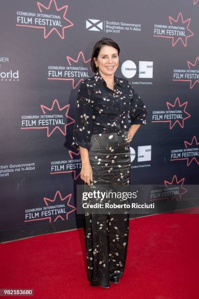 Actress Sadie Frost attends a photocall for the World Premiere of 'Lucid' during the 72nd Edinburgh International Film Festival at Cineworld on June...