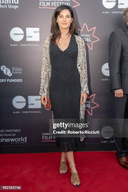 Actress Abigail Johns attends a photocall for the World Premiere of 'Lucid' during the 72nd Edinburgh International Film Festival at Cineworld on...