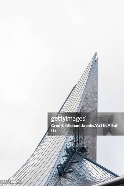 Belgium, Antwerp - 12 November 2009: Court of justice of Antwerp designed by Richard Rogers