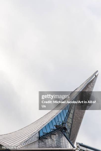 Belgium, Antwerp - 12 November 2009: Court of justice of Antwerp designed by Richard Rogers